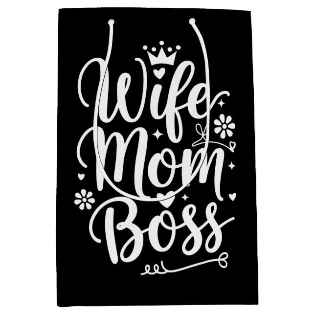 Fru Mamma Chef Söt Mors Dag-present (Framsidan)