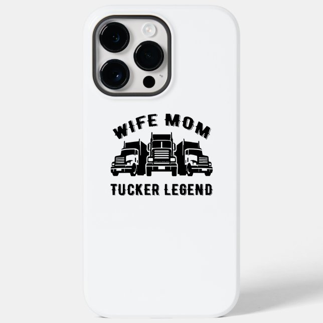 Fru Mamma Lastbil Legend Citat (Baksida)