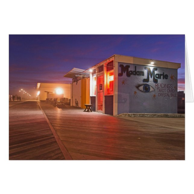 Fru Marie Asbury Park Hälsningskort (Framsidan Horizontal)