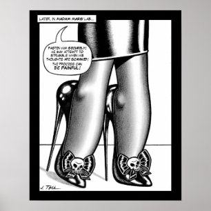 Fru Mars™/Högklackar Poster