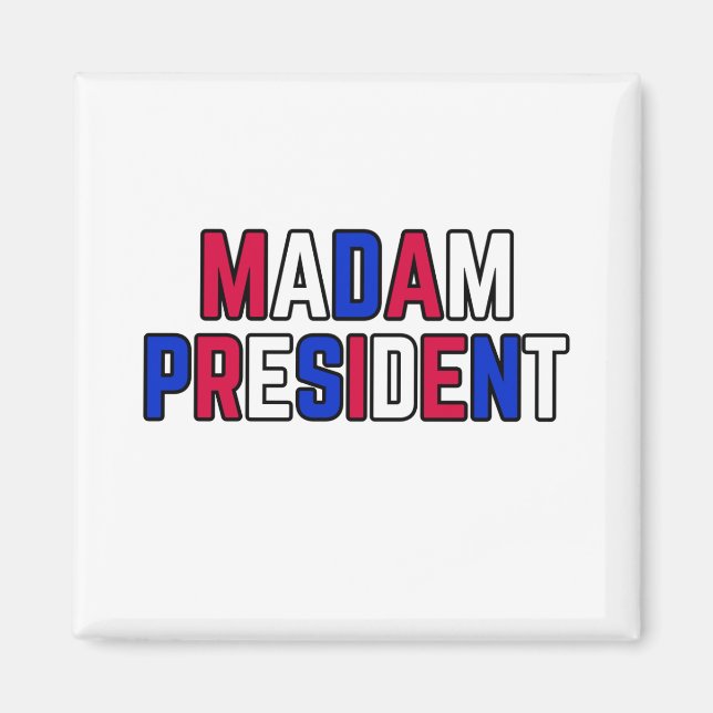 Fru ordförande magnet (Framsidan)