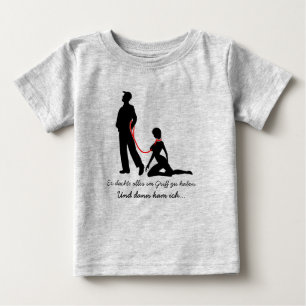 Fru på leash - Dåliga män T Shirt