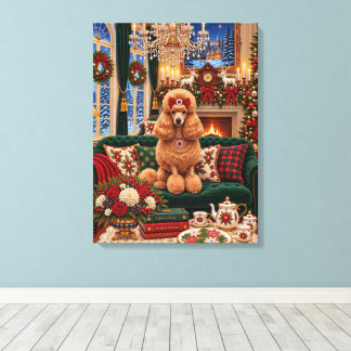 Fru Parkers Parlor Holiday Canvastryck
