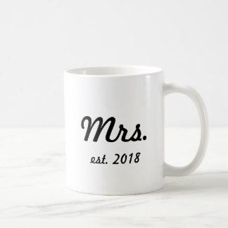Fru Råna Est ny gifta 2018 Kaffemugg
