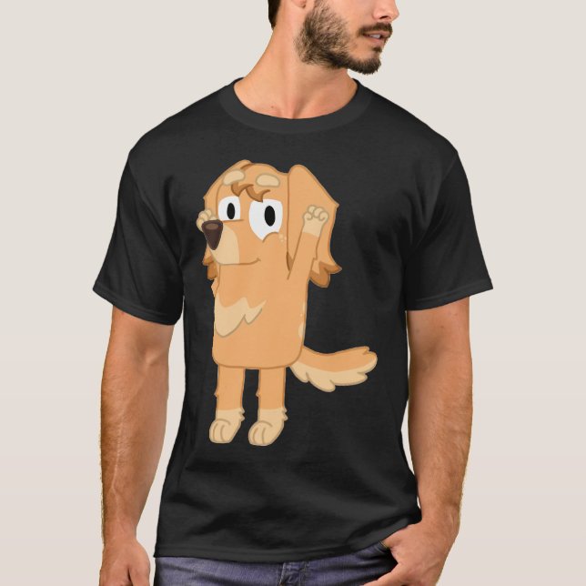 Fru Retriever (Bluey) T Shirt (Framsida)