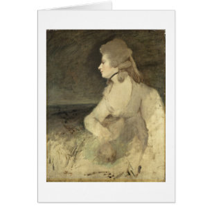 Fru Robinson, c.1784 (olja på kanfas) Hälsningskort