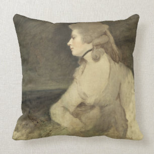 Fru Robinson, c.1784 (olja på kanfas) Kudde