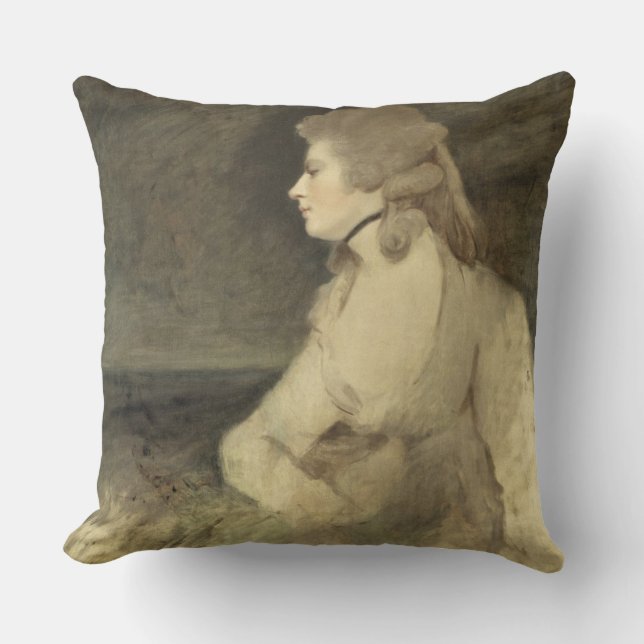 Fru Robinson, c.1784 (olja på kanfas) Kudde (Framsida)