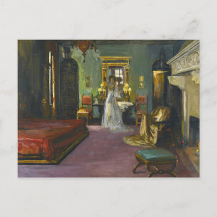 Fru Rosens sovrum Sir John Lavery Vykort