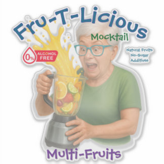 Fru-T-Licious Klistermärken