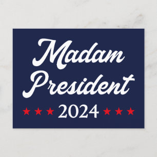Fru talman! 2024 I - Kamala Harris Vykort