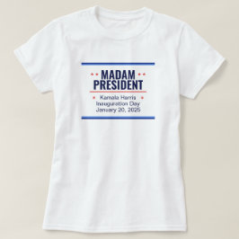 Fru talman Kamala Harris-installationen T Shirt