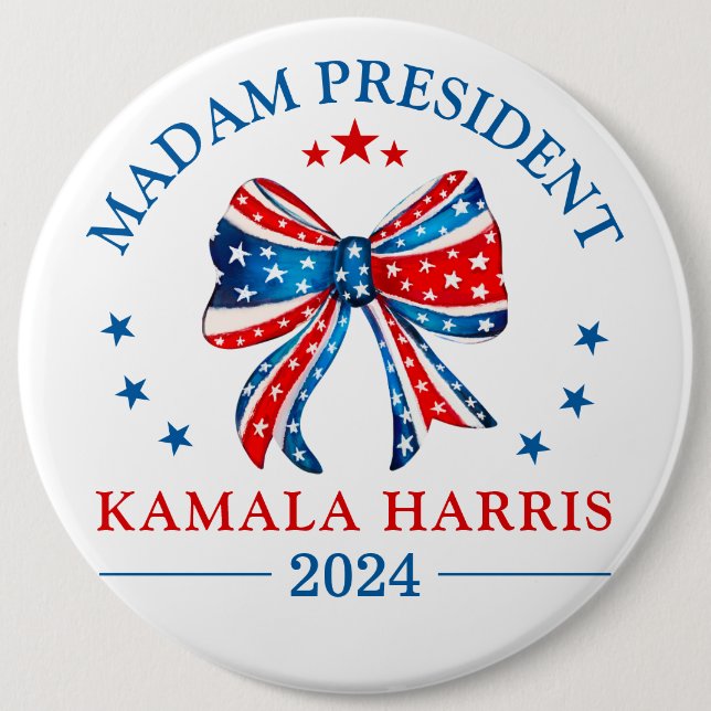 Fru talman Kamala Harris Knapp (Framsida)