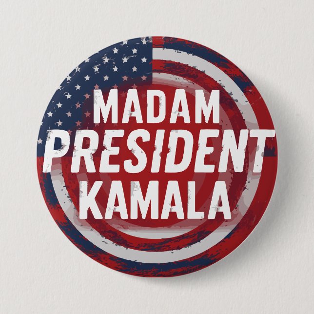 Fru talman Kamala Harris Knapp (Framsida)