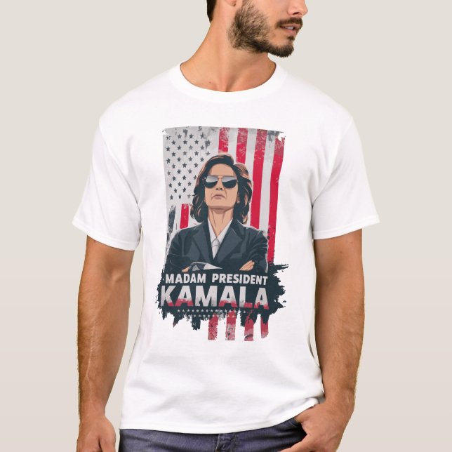 Fru talman Kamala Harris T Shirt (Framsida)