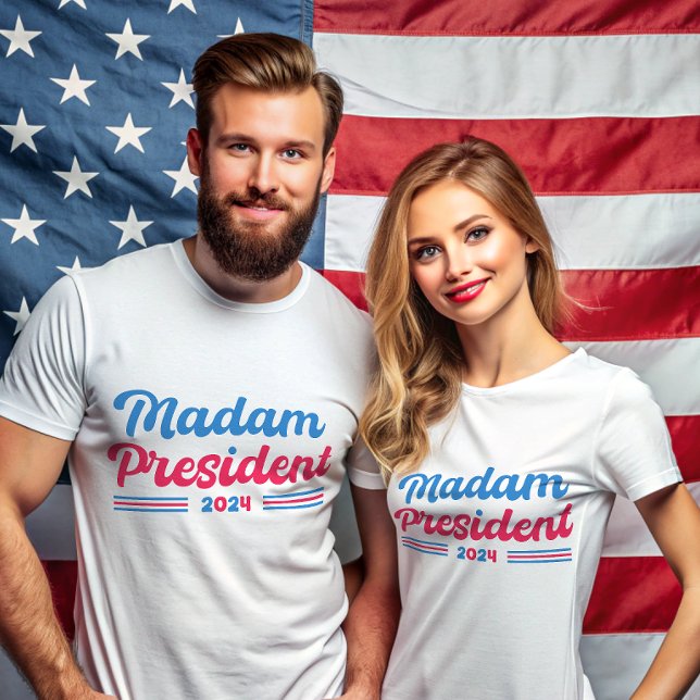 Fru talman Kamala Harris Typografiska val T Shirt (Skapare uppladdad)