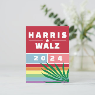 FRU TALMAN KAMALA HARRIS WALZ 2024 VYKORT