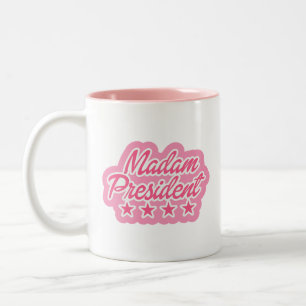 Fru talman Mugg - Rosa Insida & fetstil