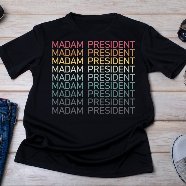 Fru talman! Övertoningstext Kvinnors egenmakt T Shirt (Skapare uppladdad)