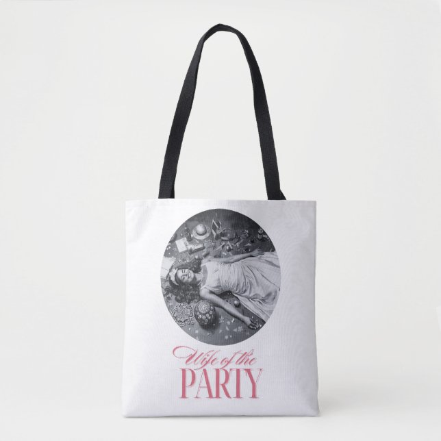 Fru till festens design | Brudparty Tygkasse (Framsida)