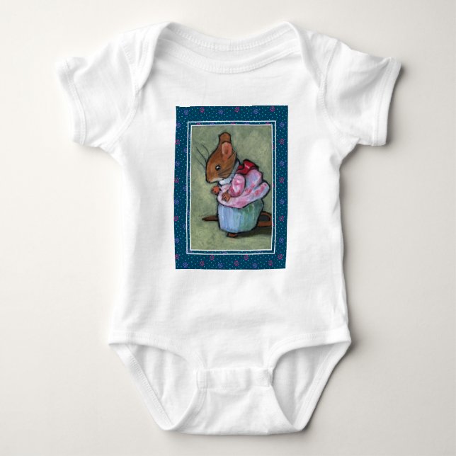 FRU TITTLEMOUSE, EFTER DEN BEATRIX POTTER T-SHIRT (Framsida)