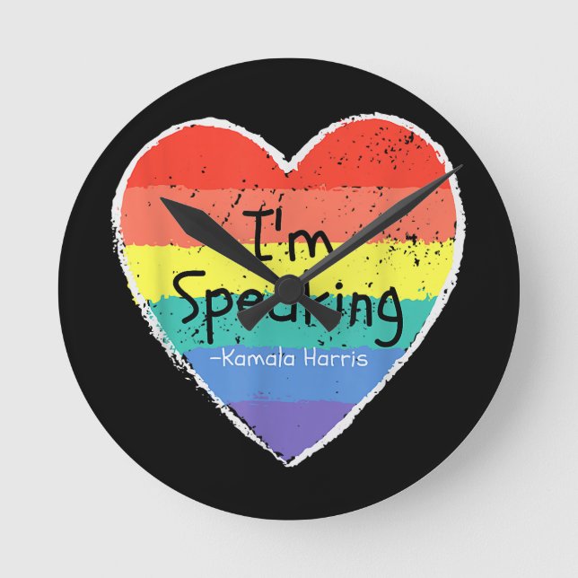 Fru Vice talman! Jag talar med Kamala Harris gi Rund Klocka (Framsida)