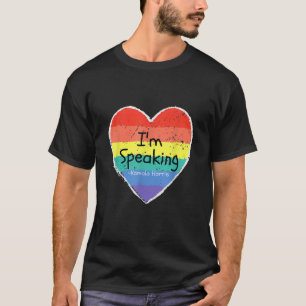 Fru Vice talman! Jag talar med Kamala Harris gi T Shirt