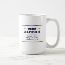 Fru Vice talman Kamala Harris-installationen Kaffemugg