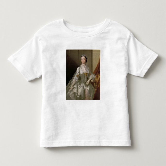 Fru Wardle, 1742 (olja på kanfas) Tröja (Framsida)