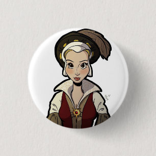 Fruar av det Henry VIII emblem - Catherine Parr Knapp