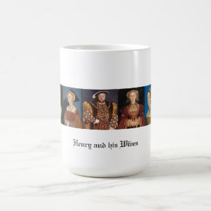 Fruarna av Henry VIII Kaffemugg