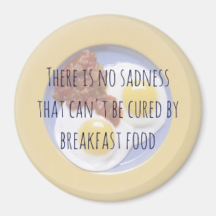 Frufast Food Eggs på plåt, underbart motiv Magnet