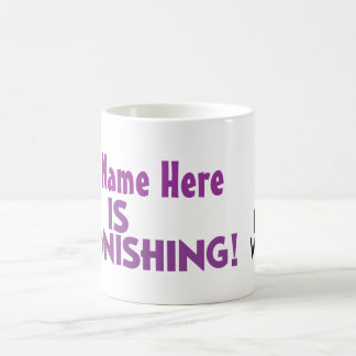 Frugan personifierade ATT GÖRA HÄPEN! Mugg