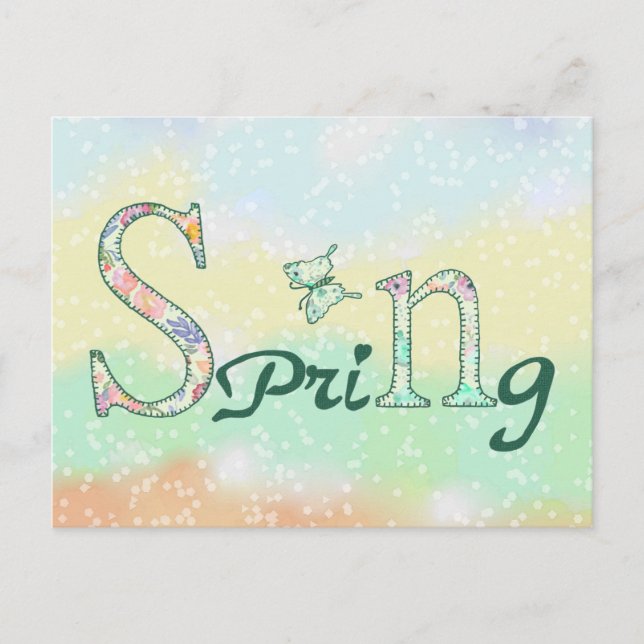 Frühling Vykort (Framsida)