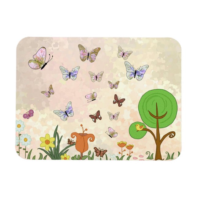 Frühlingsbild Magnet (Horisontell)