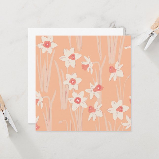 Frühlingsblumen, Narzisse. (Fram/Back In Situ)