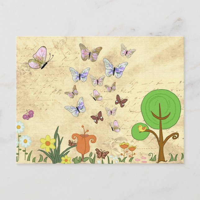 Frühlingsgrund Vykort (Framsida)