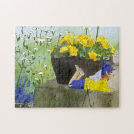 Frühlingspuzzel Pussel