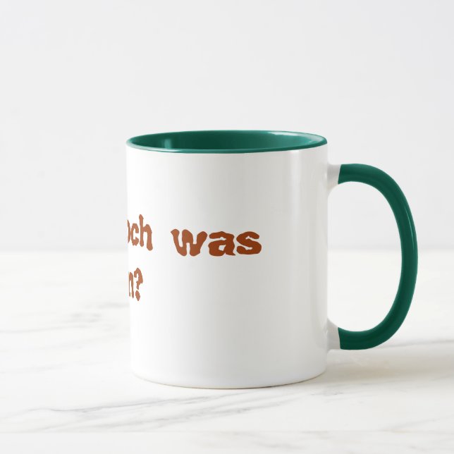 Frühstück Tasse Mugg (Höger)
