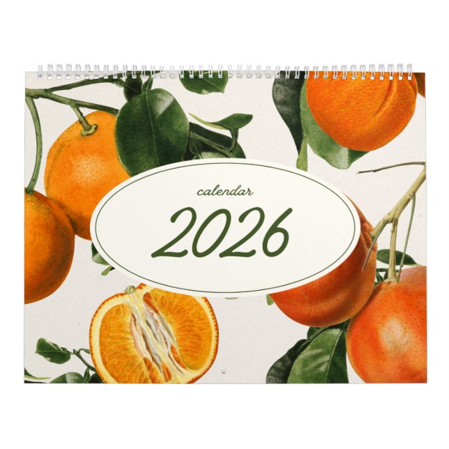 Fruit 2026 kalender (Omslag)