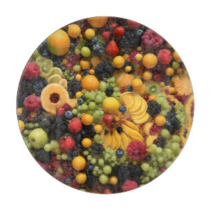 Fruit Älskare Delight Colorful Fruit Platter