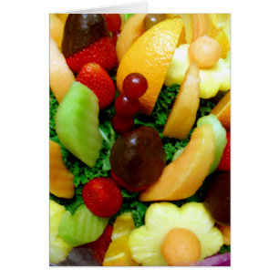 Fruit Älskare_ Hälsningskort