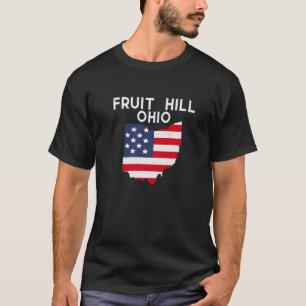 Fruit Backe Ohio Förenta staterna Staterna America T Shirt