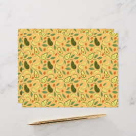 Fruit Basket Mönster Collection - Avocado