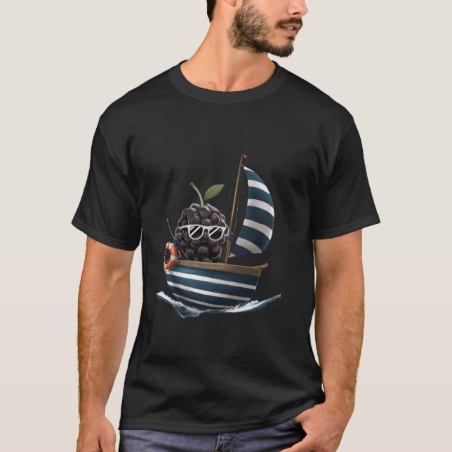 Fruit Boating Blackbär T Shirt (Framsida)