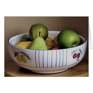 Fruit Bowl Hälsningskort