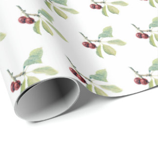 Fruit Cherry 004 — Wrapping Paper Presentpapper