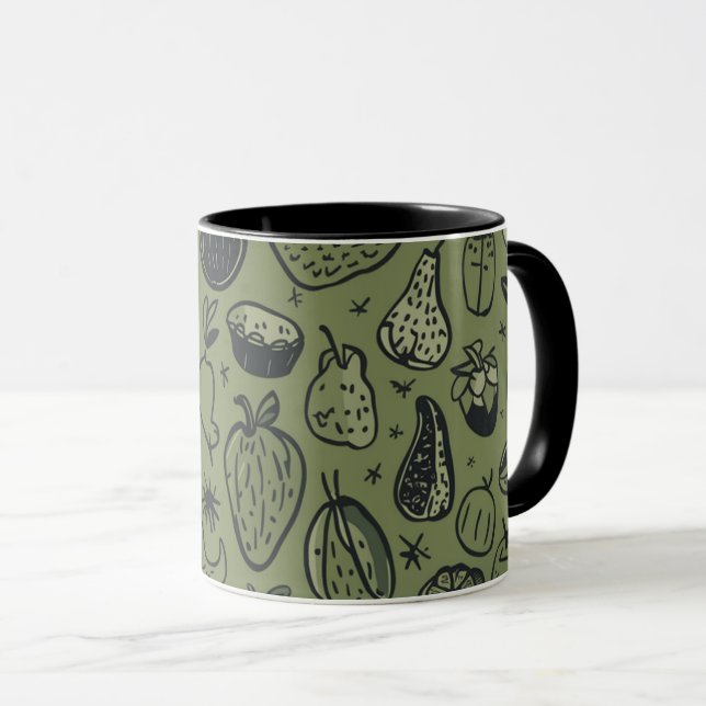 fruit coffee mug  mugg (Framsida höger)