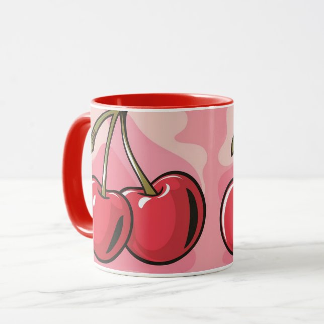 fruit coffee mug  mugg (Framsida vänster)