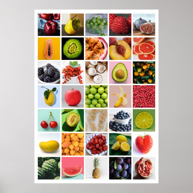 FRUIT Collage Poster (Framsidan)